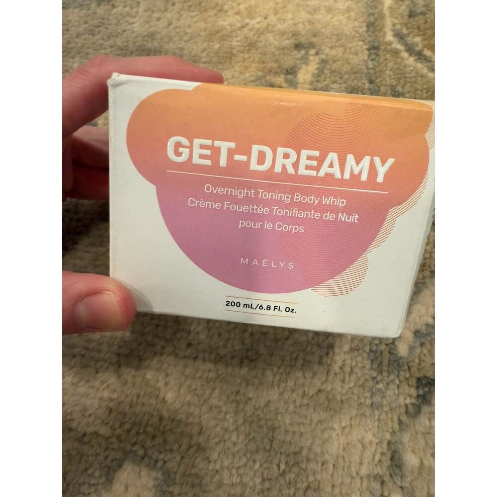 MAELYS GET-DREAMY Overnight Toning Body Whip 6.8 oz / 200 ml New Sealed In Box!